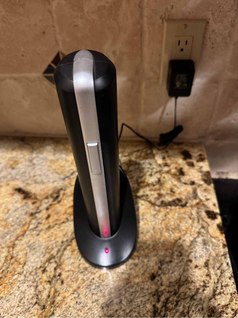 Rechargeable Black and Silver Electric Handheld Device